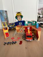 Brandweerman sam kazerne, Kinderen en Baby's, Speelgoed | Speelgoedvoertuigen, Ophalen, Gebruikt