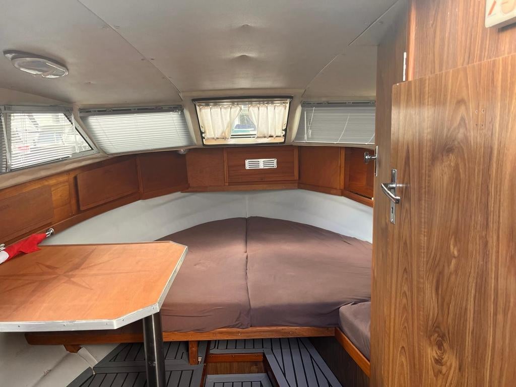 Noorse spitsgatter Joda 27 met Perkins motor en boegschroef, Watersport en Boten, Motorboten en Motorjachten, Ophalen of Verzenden