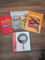 4x Kookboeken Mexicaans & Rudolph Salsa's en meer, Ophalen of Verzenden, Overige gebieden