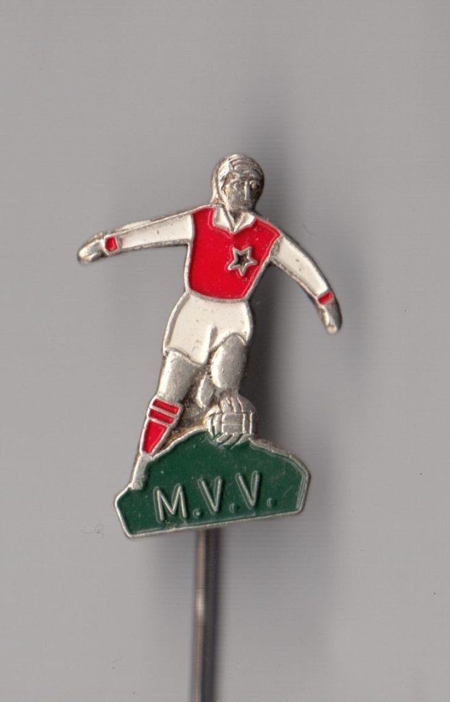 Voetbal MVV Maastricht speldje, Gebruikt, Niet vindbaar, Niet vindbaar, Speldje of Pin