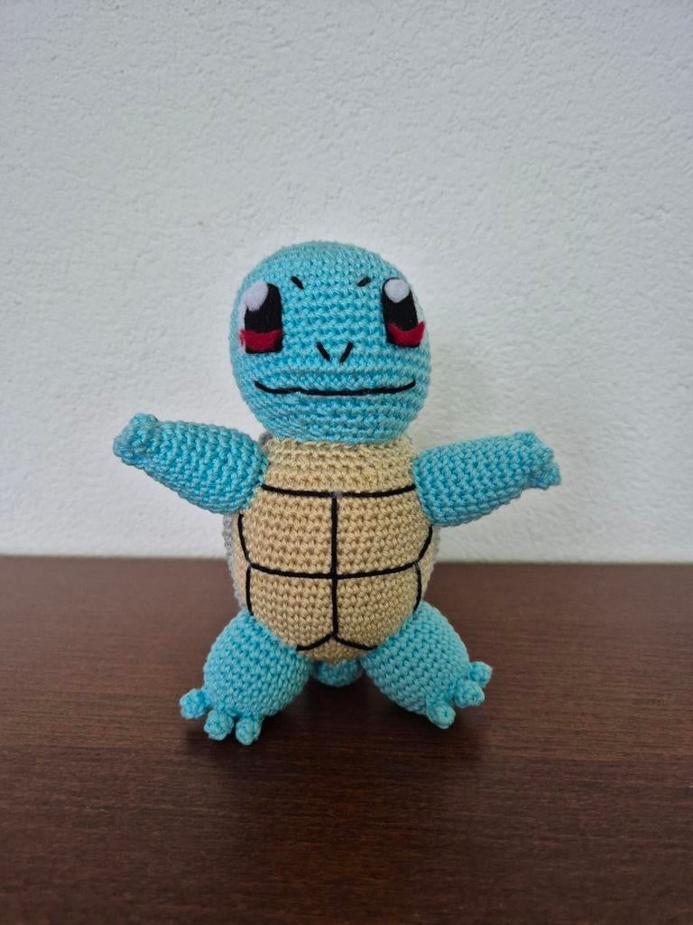 Gehaakte Squirtle Knuffel, Ophalen of Verzenden, Nieuw, Overige typen