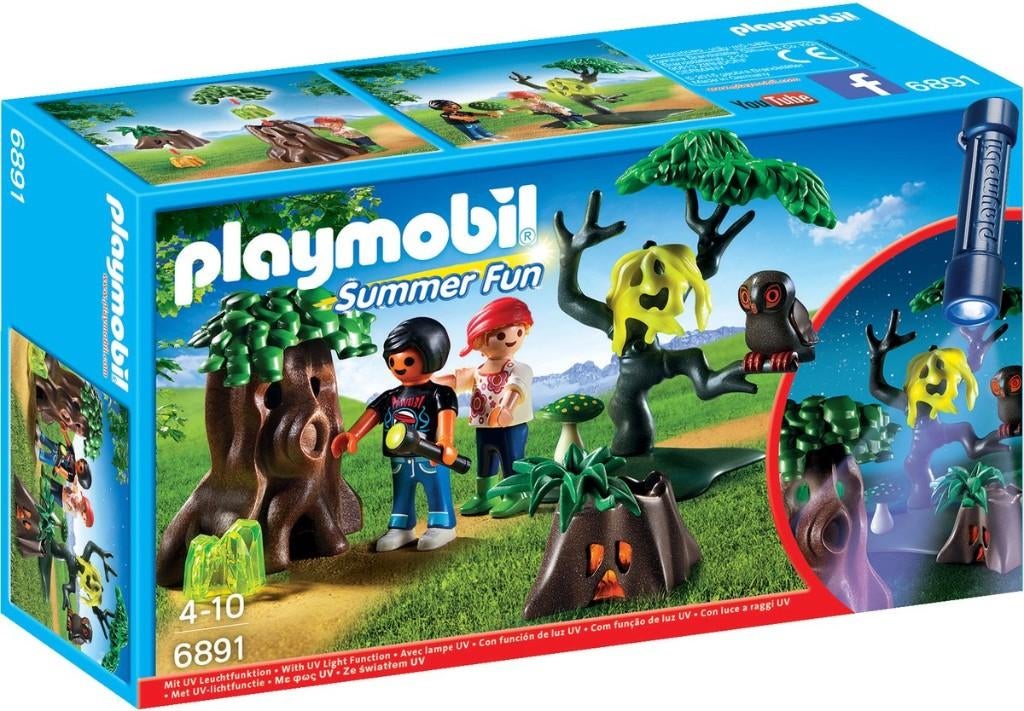 Playmobil 6891 Nachtdropping, Kinderen en Baby's, Speelgoed | Playmobil, Ophalen of Verzenden, Zo goed als nieuw, Complete set