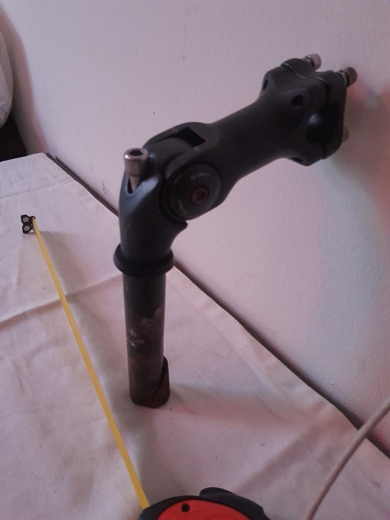 Stuurpen verstelbaar zwart fietsonderdelen sturen, Overige merken, Frame, Gebruikt, Ophalen of Verzenden