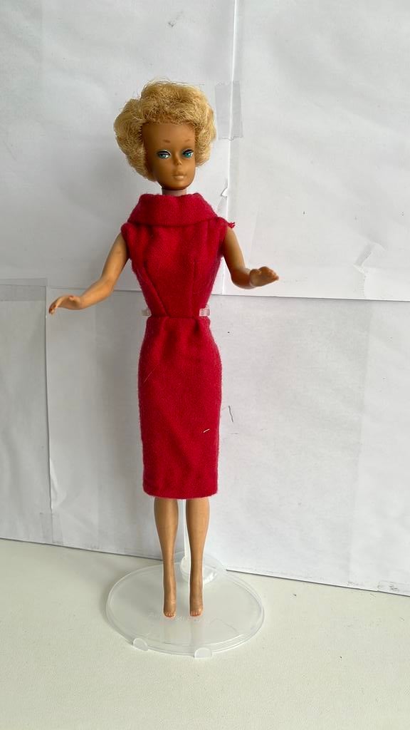 Vintage Barbie Side Part Bubble Cut, Verzamelen, Poppen, Ophalen of Verzenden, Gebruikt, Pop