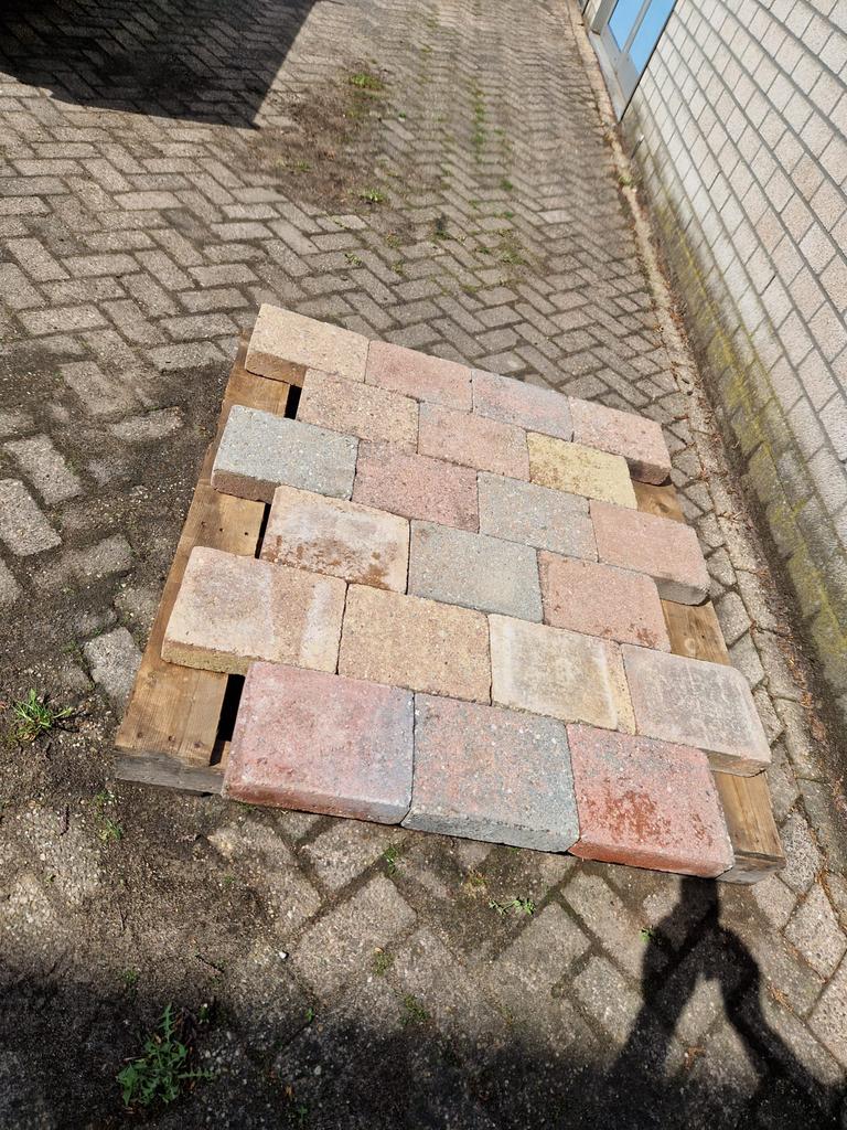 Bestrating, Tuin en Terras, Tegels en Klinkers, Ophalen, Gebruikt, Klinkers, Beton