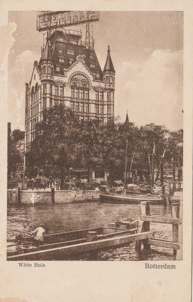 ROTTERDAM Witte Huis, Verzenden, 1920 tot 1940, Ongelopen, Zuid-Holland