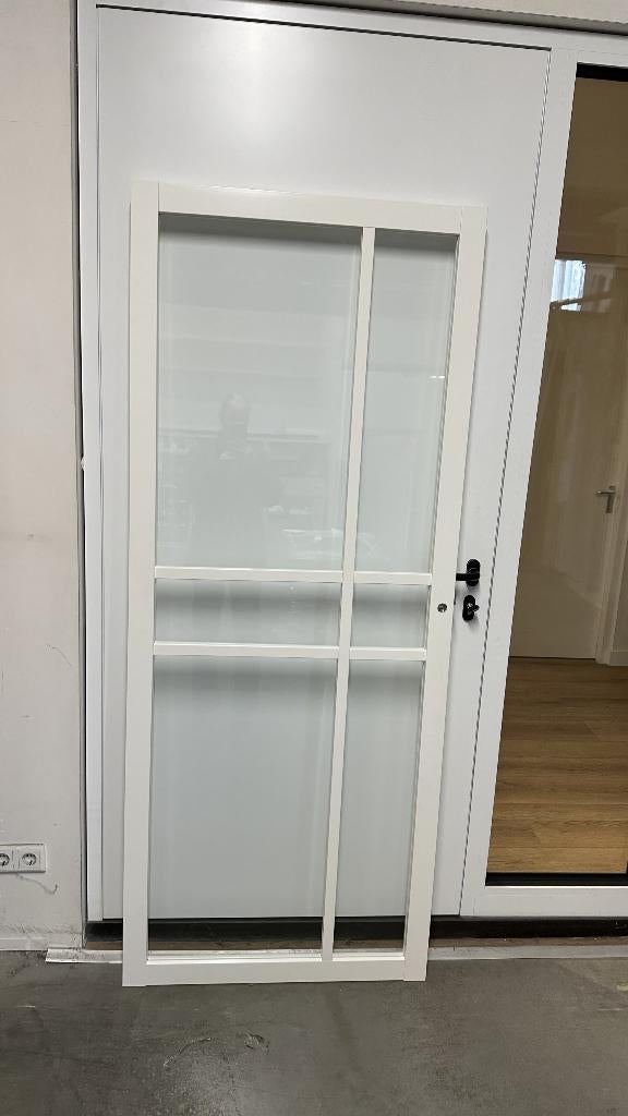 2 stuks Svedex NDB905 Wit Blank glas, 80 tot 100 cm, Binnendeur, Nieuw, Ophalen of Verzenden