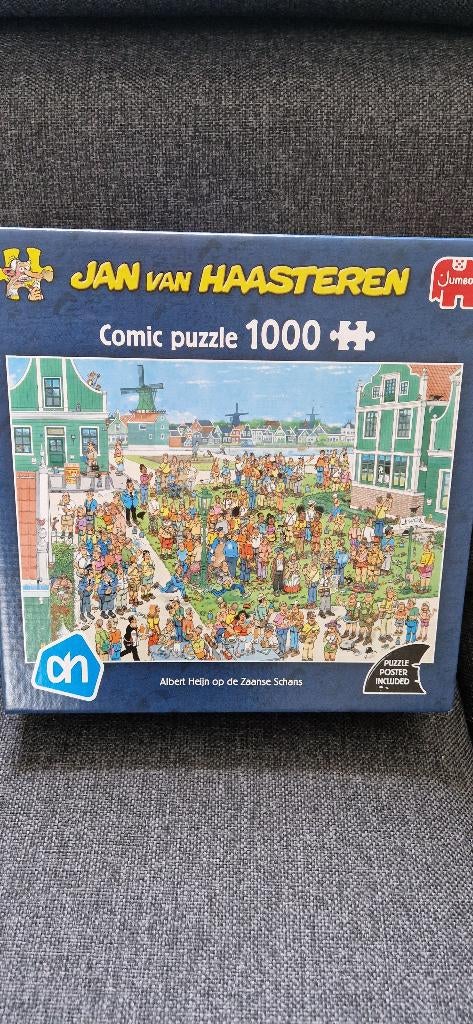 Jan van Haasteren Albert Heijn op de Zaanse Schans, Ophalen, 500 t/m 1500 stukjes, Zo goed als nieuw, Legpuzzel