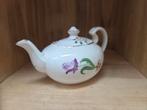 theepot met bloemmotief beschilderd, Ophalen of Verzenden