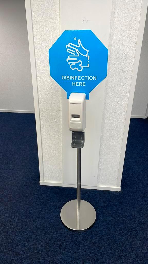 Desinfectiezuil Automatisch, Verzamelen, Automaten | Overige, Zo goed als nieuw, Ophalen