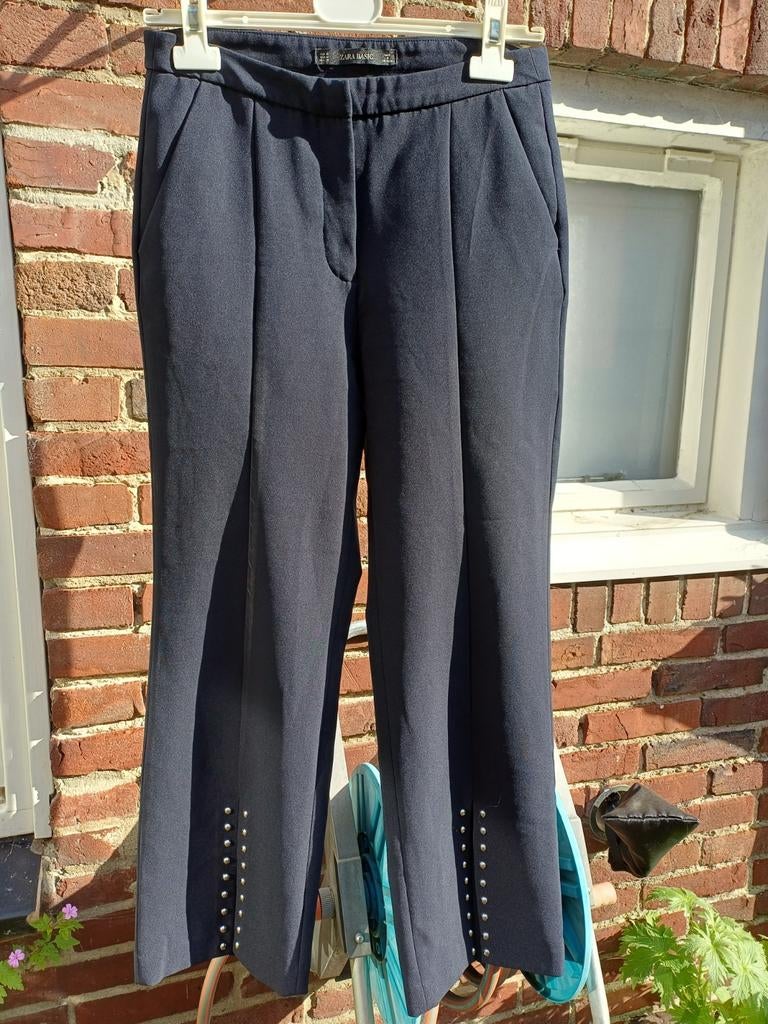 Broek zara maat M, Maat 38/40 (M), Zwart, Ophalen of Verzenden, Zo goed als nieuw