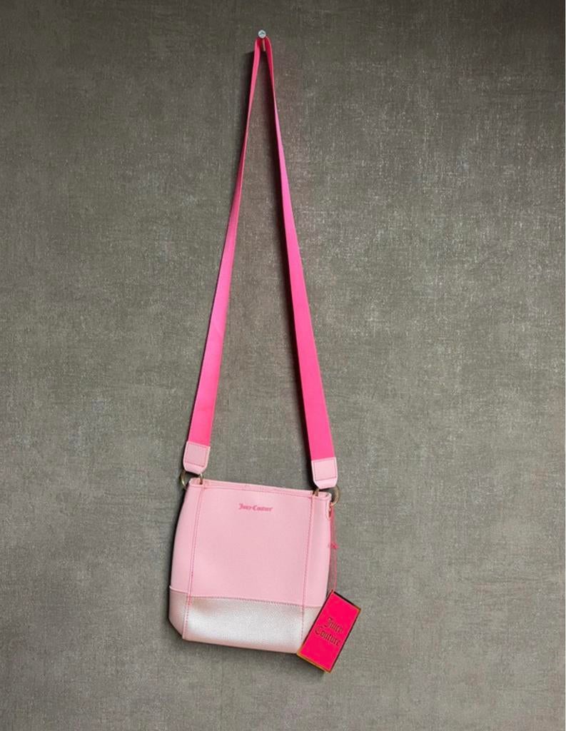 Juicy Couture crossbodytas, Sieraden, Tassen en Uiterlijk, Tassen | Damestassen, Ophalen of Verzenden, Nieuw, Roze, Overige typen