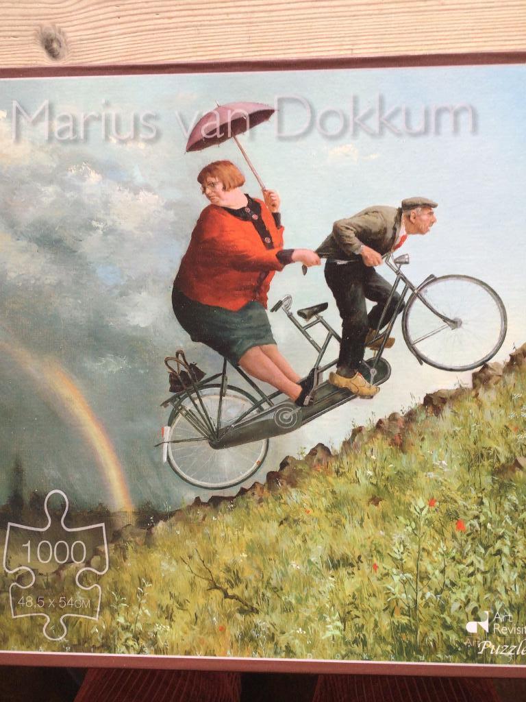 Legpuzzels van marius van dokkum, Hobby en Vrije tijd, Ophalen, 500 t/m 1500 stukjes, Zo goed als nieuw