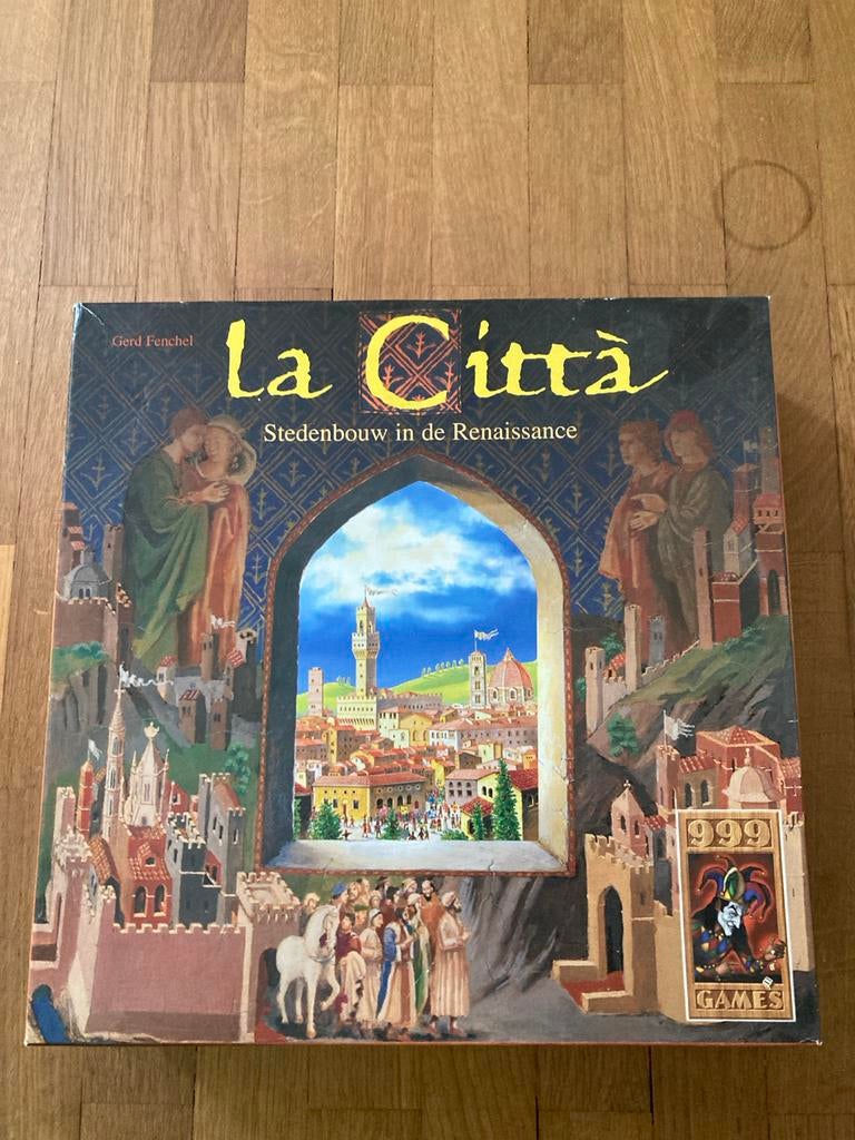 Bordspel La Citta. Compleet., Vijf spelers of meer, Ophalen, Gebruikt