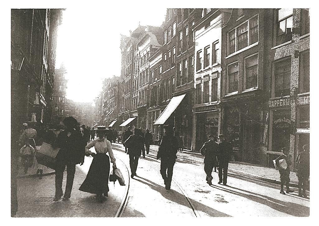 802109	Amsterdam	Haarlemmerstraat	G H Breitner 1979, Ophalen of Verzenden, Voor 1920, Ongelopen, Noord-Holland