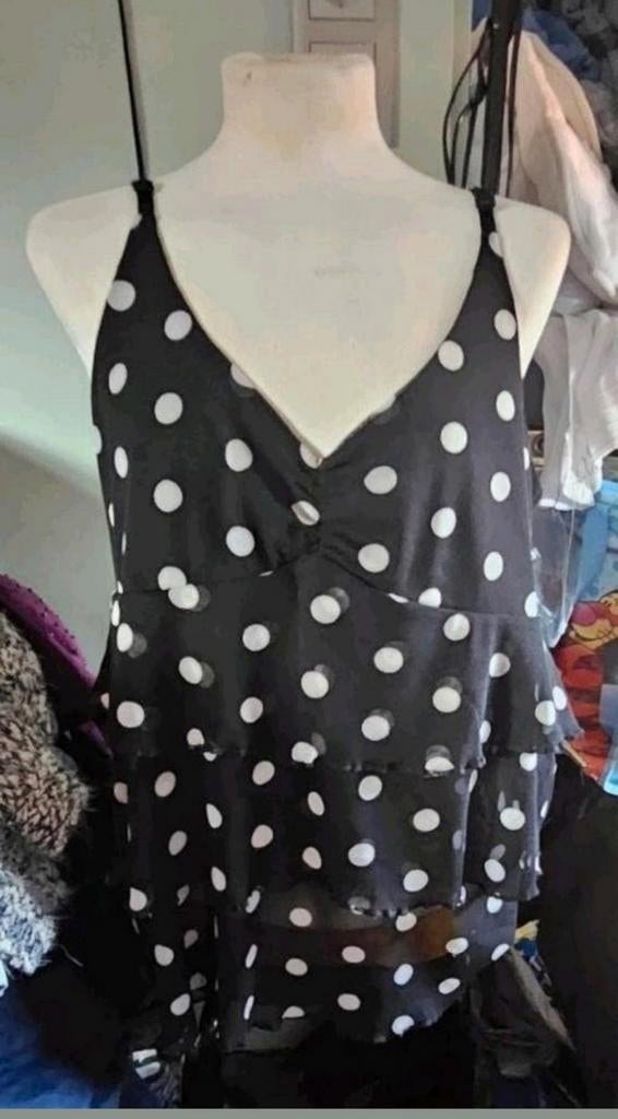 Mooi top maat XL, Kleding | Dames, Tops, Zwart, Maat 46/48 (XL) of groter, Ophalen of Verzenden, Zo goed als nieuw