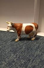 Schleich bruin witte koe 13213, Ophalen of Verzenden, Gebruikt, Boerderijdier, Beeldje of Figuurtje