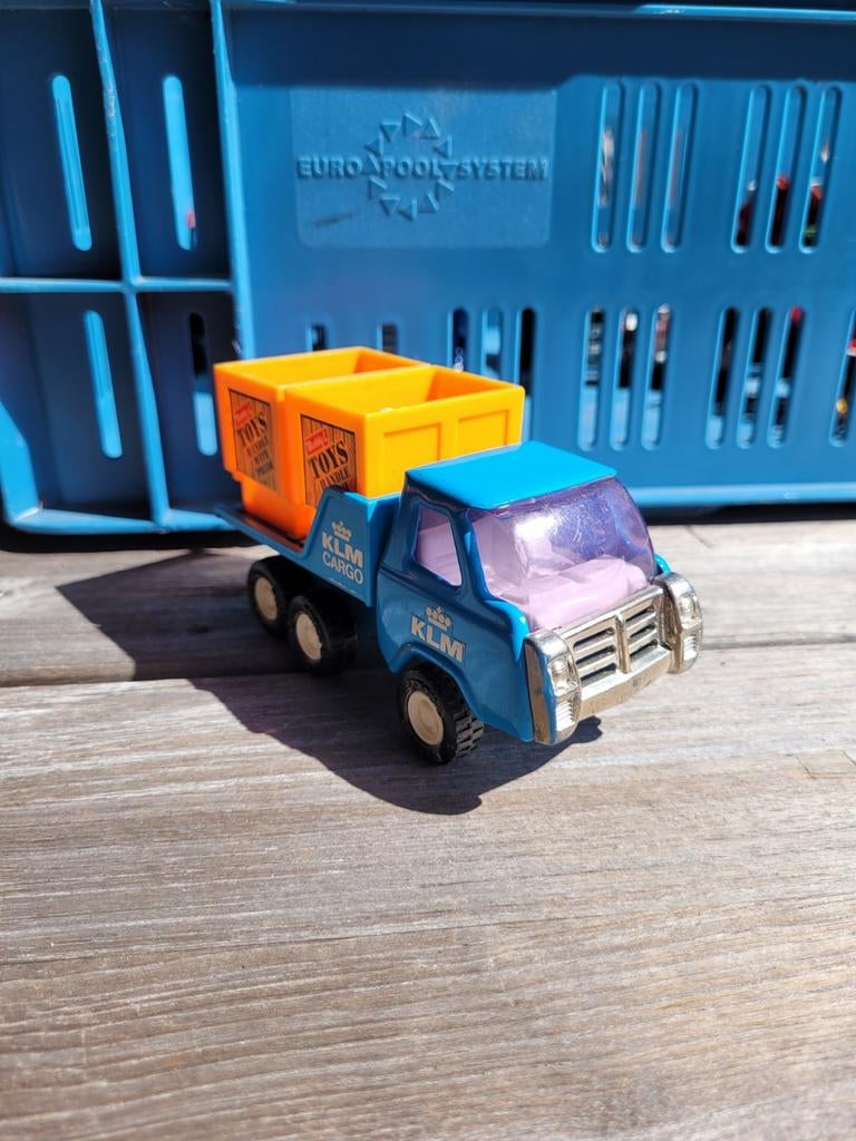 Buddy L KLM Cargo Truck - Vintage Speelgoed Vrachtwagen, Kinderen en Baby's, Speelgoed | Speelgoedvoertuigen, Ophalen of Verzenden