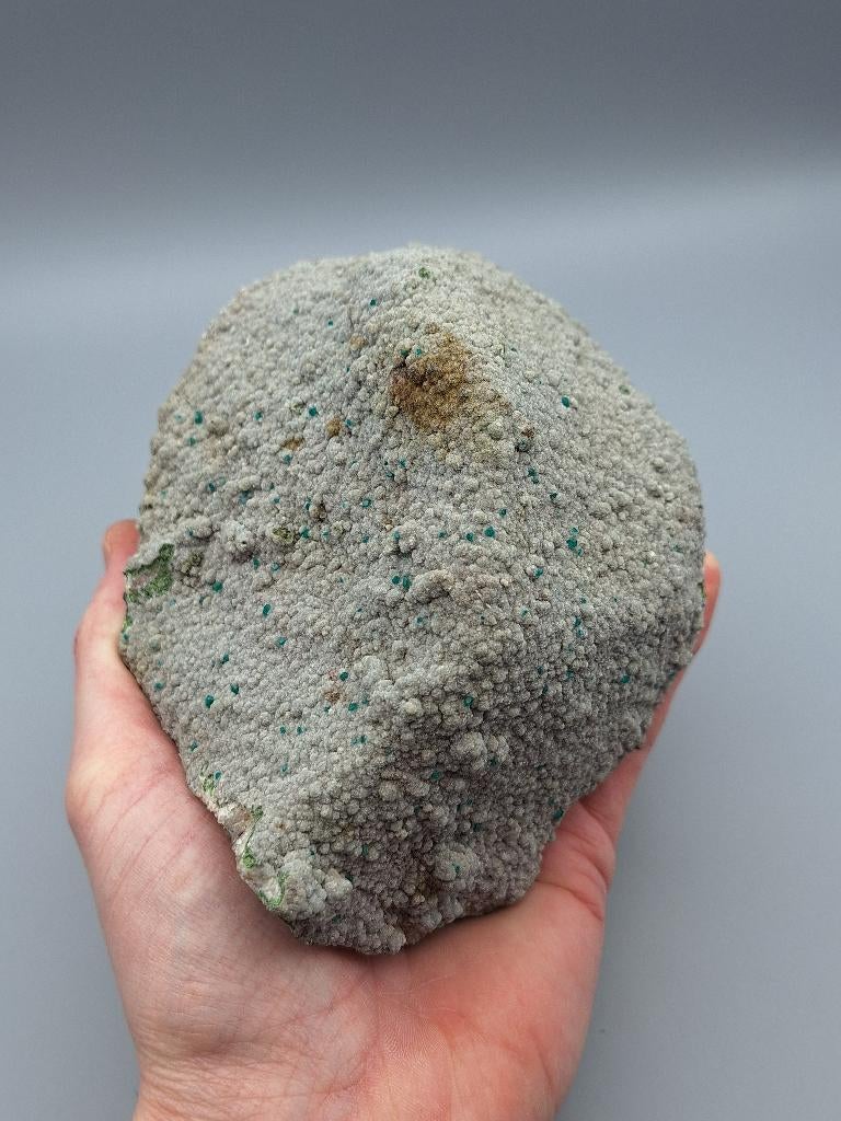 Dioptaas, Dolomiet, Calciet - Tsumeb Mine, Namibië, Ophalen of Verzenden, Mineraal