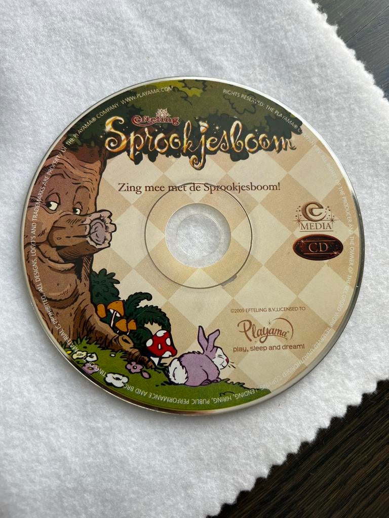 Sprookjesboom Efteling CD 3 liedjes, Ophalen of Verzenden, Gebruikt