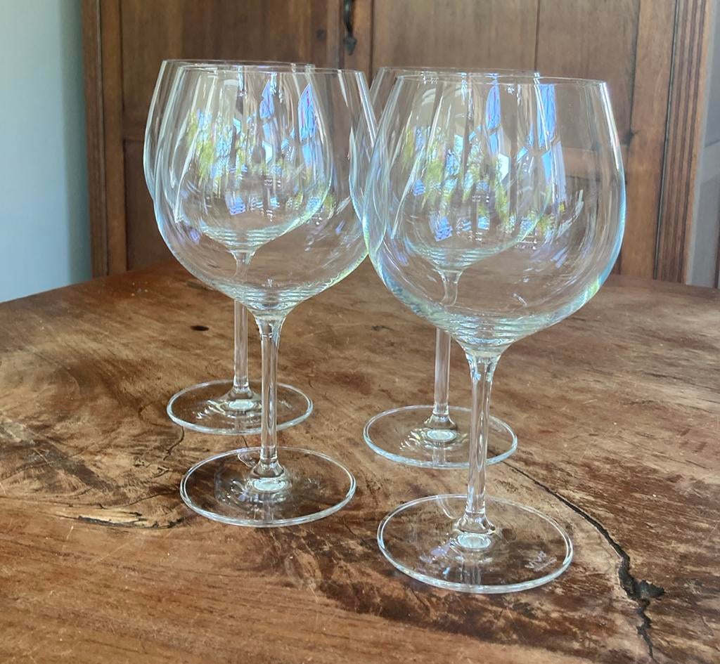 4 Vivo gin tonic AH V&B Villeroy & Boch glazen, Verzamelen, Ophalen of Verzenden, Zo goed als nieuw, Overige typen