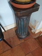 GRATIS Twee stevige gipsen pilaren - ideaal voor planten, Ophalen, Gebruikt