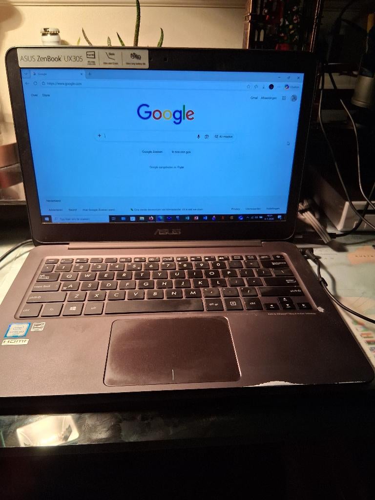 Asus zenbook UX305, Ophalen, Gebruikt, 13 inch, 128 GB