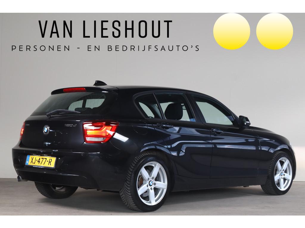 BMW 1-serie 120d xDrive Business Climate I Stoelverw I Parks, Auto's, BMW, Euro 5, Stof, 4 cilinders, Zwart