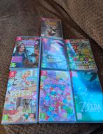 Nintendo Switch OLED + 7 spellen,controller,doos compleet, Ophalen, Zo goed als nieuw, Overige typen