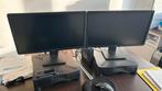 Set van 4 -  Dell monitoren type E2214Hb, Ophalen, Gebruikt, IPS, Kantelbaar
