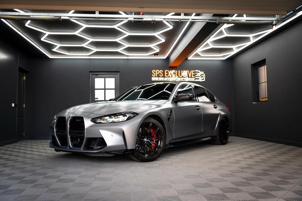 BMW 3 Serie M3 xDrive Competition / Frozen / Carbon / H&K /, Automaat, Gebruikt, Zwart, Lichtsensor