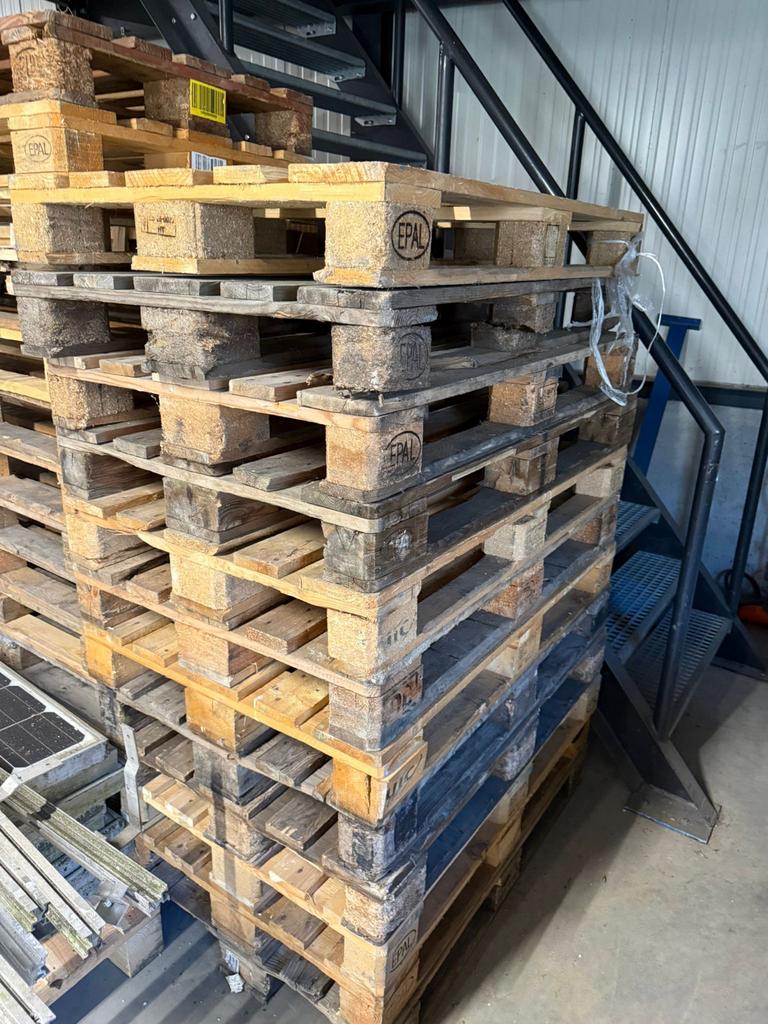 30 Europallets te koop EPAL, Doe-het-zelf en Verbouw, Hout en Planken, Ophalen, Gebruikt, Pallet