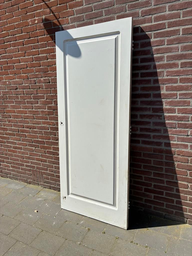 Houten Paneeldeur 198,5 x 82,5cm, Doe-het-zelf en Verbouw, Ophalen, Gebruikt