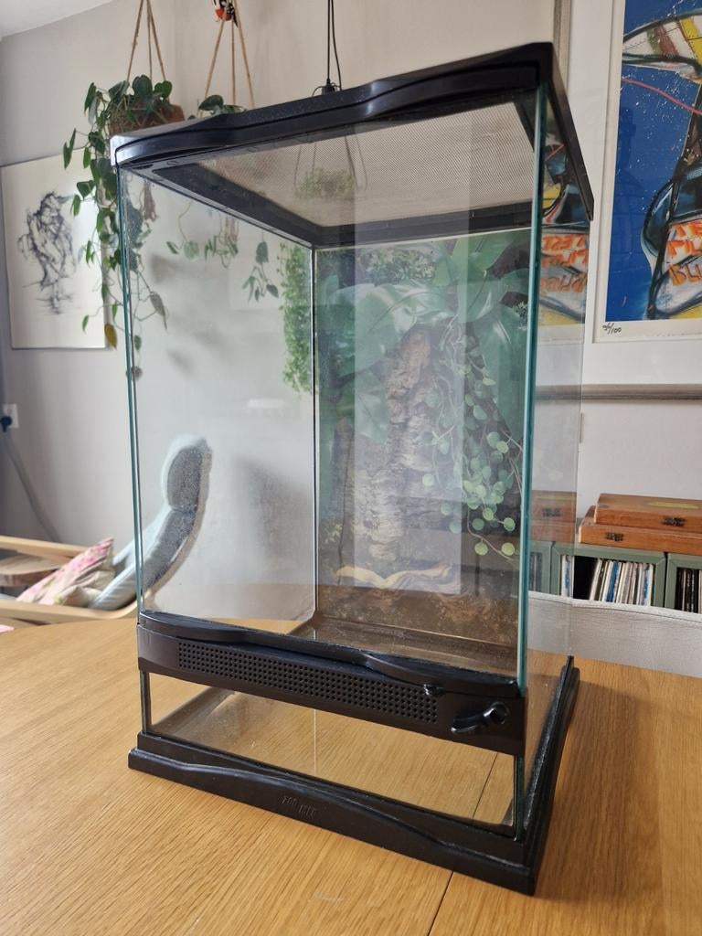 Terrarium Zoo Med, Dieren en Toebehoren, Reptielen en Amfibieën | Toebehoren, Ophalen, Zo goed als nieuw