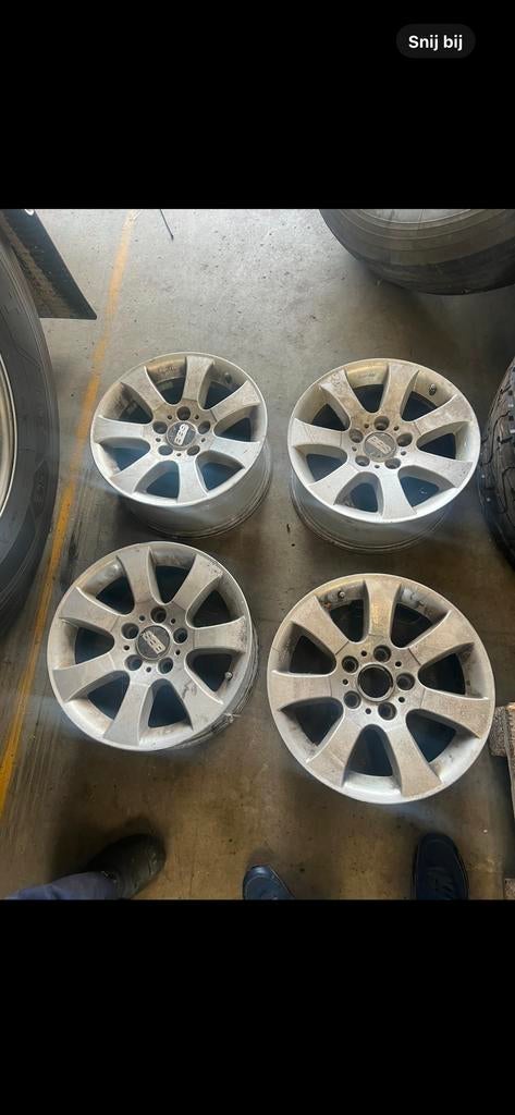 Set van 4 gebruikte BBS velgen, Auto-onderdelen, Ophalen of Verzenden, Gebruikt, Personenwagen, Velg(en)