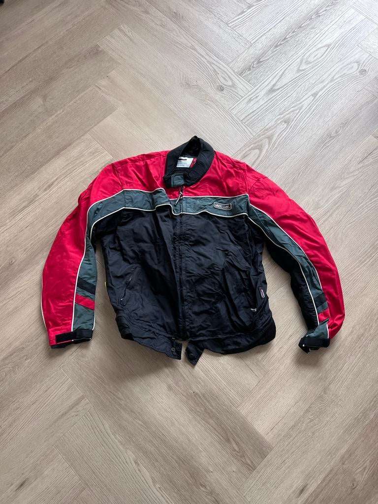Zomer motorjas met bescherming - Roleff Racing Dept. 3XL, Motoren, Kleding | Motorkleding, Ophalen of Verzenden, Tweedehands, Heren
