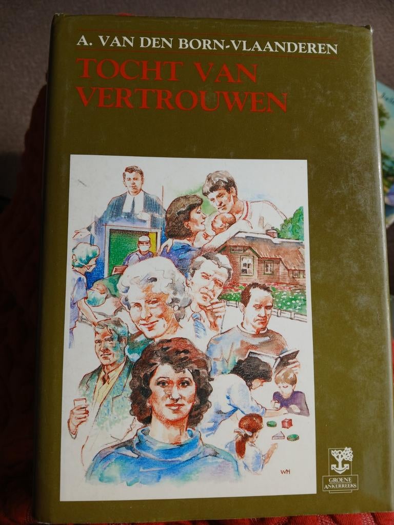 Tocht van vertrouwen.  A. Van den Born Vlaanderen., Ophalen, Gelezen, Noord-Brabant