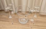 Leonardo champagnekoeler en 4 champagneglazen nieuw, Verzamelen, Glas en Borrelglaasjes, Ophalen of Verzenden, Nieuw, Overige typen