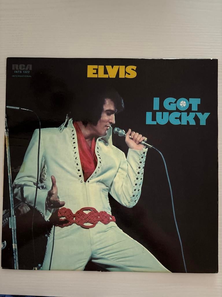 Elvis Presley - I Got Lucky LP (RCA International), Ophalen of Verzenden, Zo goed als nieuw, Cd of Plaat