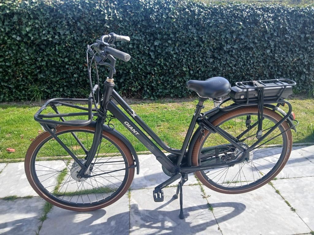Giant Triple X elektrische damesfiets, Fietsen en Brommers, Elektrische fietsen, Ophalen, Gebruikt
