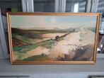 Oude schilderij Strand- Texel- Duinen, Ophalen