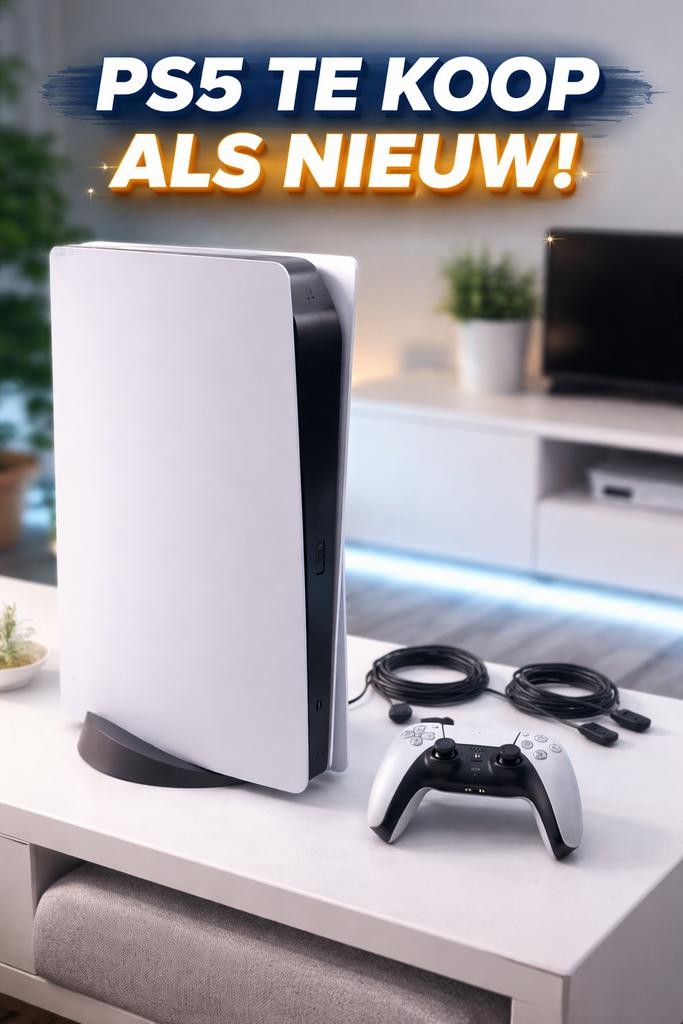 PlayStation 5 (PS5) – Zo goed als nieuw, Ophalen of Verzenden, Zo goed als nieuw, Playstation 5