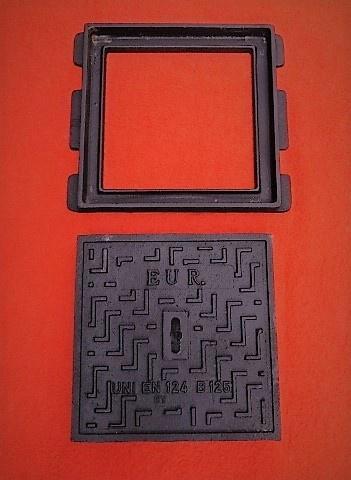 Gietijzeren putdeksels, putafdekkingen, Doe-het-zelf en Verbouw, Buizen en Afvoer, Nieuw, Afvoer, Overige materialen, Minder dan 2 meter