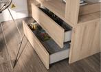 Ethan hoogslaper met bureau en kast - 90x200 - Eiken