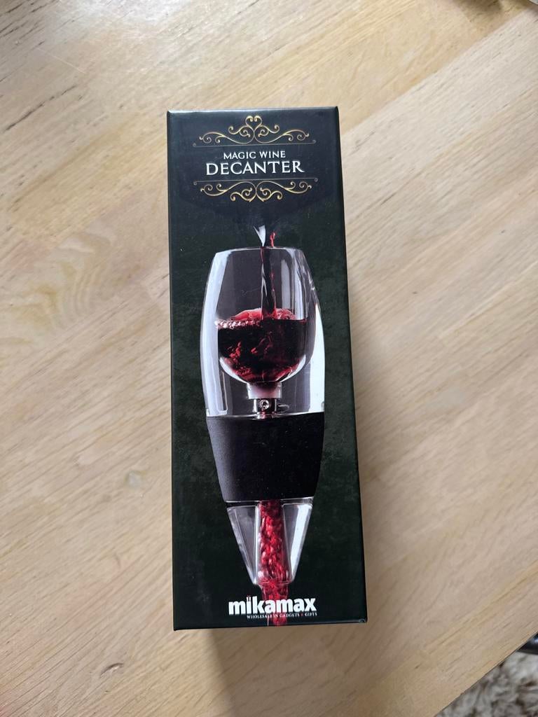 Mikamax Magic Wine Decanter - Nieuw in doos, Overige typen, Kunststof, Nieuw, Ophalen of Verzenden