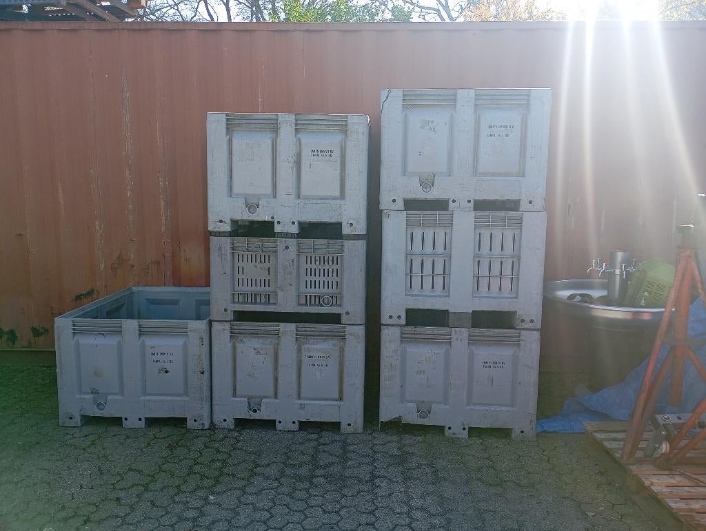 Plastic bakken, Ophalen, Gebruikt, 100 cm of meer, 60 cm of meer