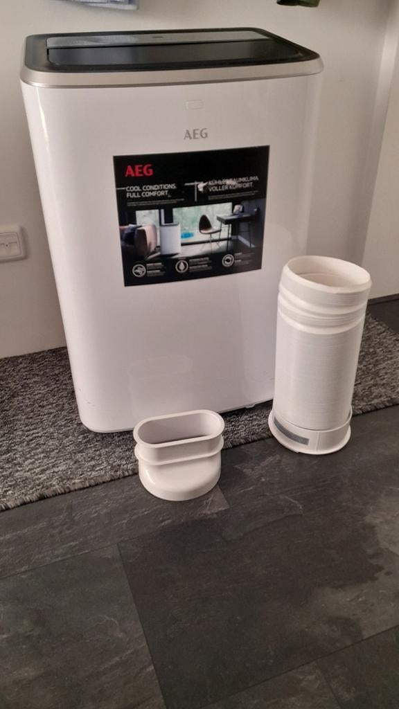 Te koop airco, Witgoed en Apparatuur, Airco's, Ophalen, Minder dan 60 m³, 3 snelheden of meer, Zo goed als nieuw