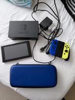 Nintendo Switch + 5 spellen, Ophalen of Verzenden, Zo goed als nieuw, Switch Original