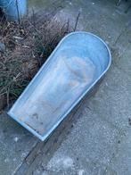 Prachtige grote antieke zinken teil met keurmerk Krauss, Ophalen, Zo goed als nieuw