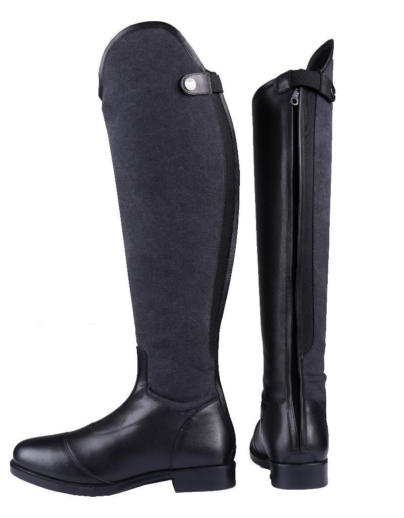 Zwarte Horka Denim laarzen denim/leer maat 39N, Dressuur, Nieuw, Ophalen of Verzenden, Info@horka.com